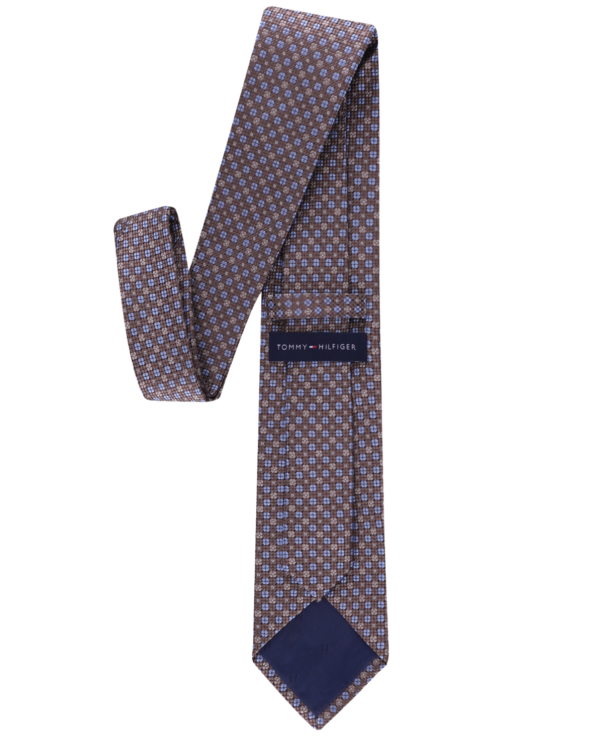 Tommy Hilfiger Men's Paris Square-pattern Tie