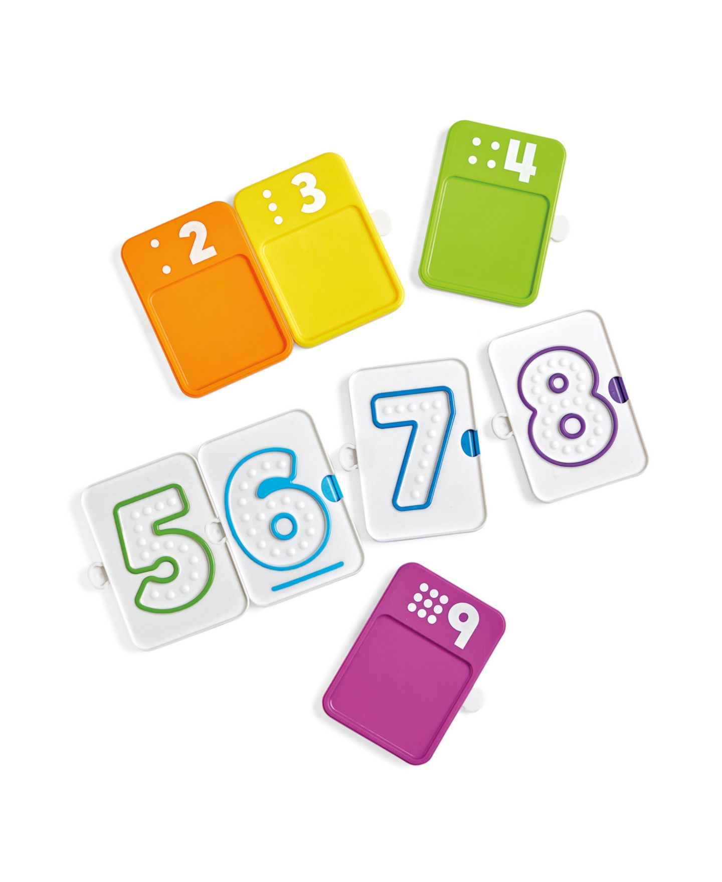Детские игрушки Hand2Mind Sensory Number Trays — фото 4