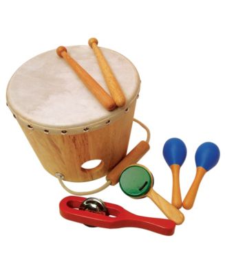 Sounds Like Fun Shake Rattle and Drum Rhythm Set - Macy's