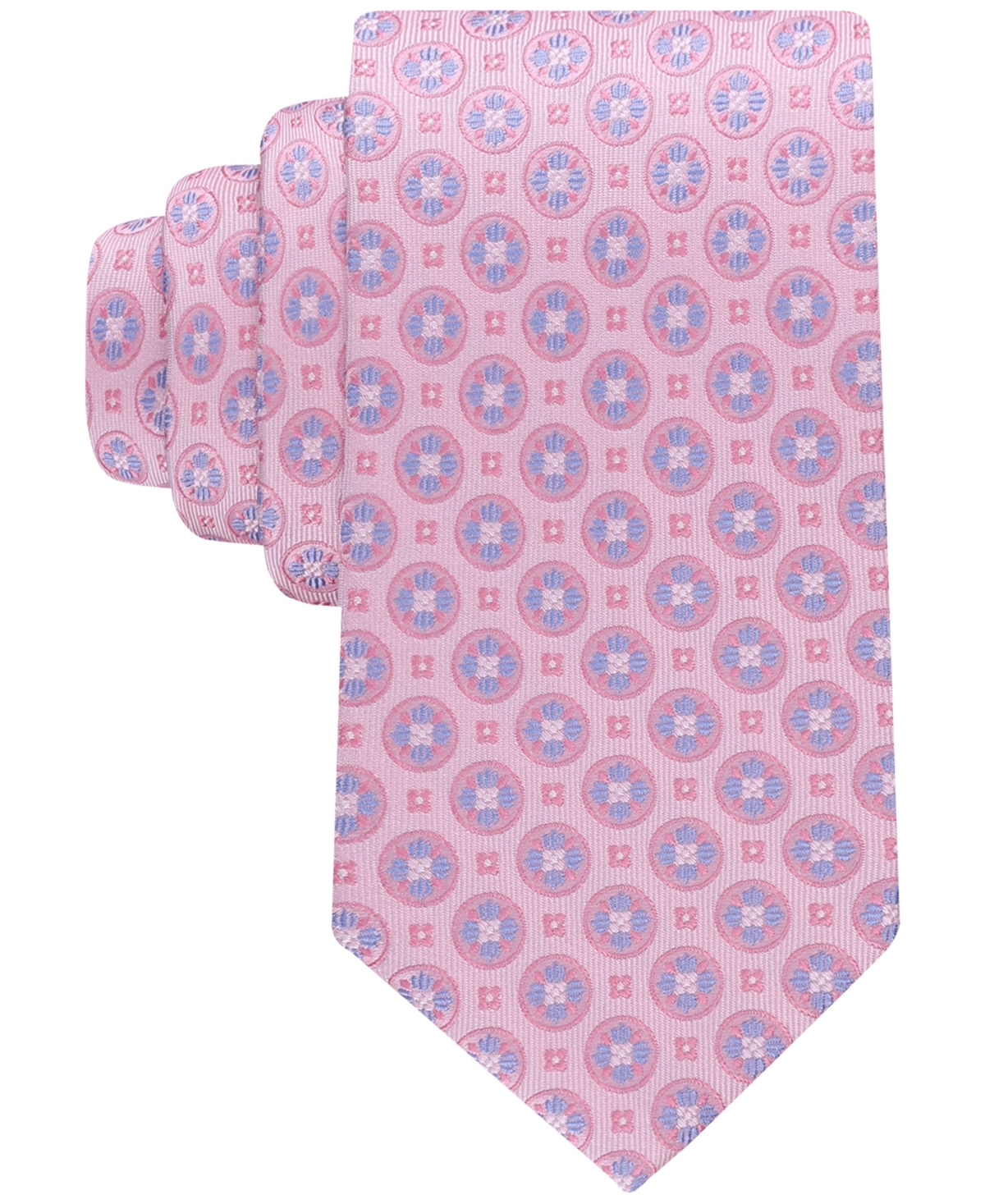 Men's Paphos Medallion Tie - Pink