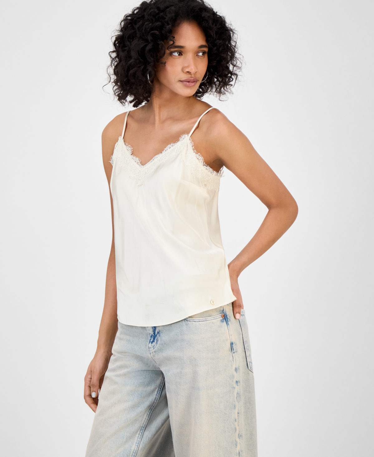 Women's Tullia Lace-Trim Camisole - Cream White