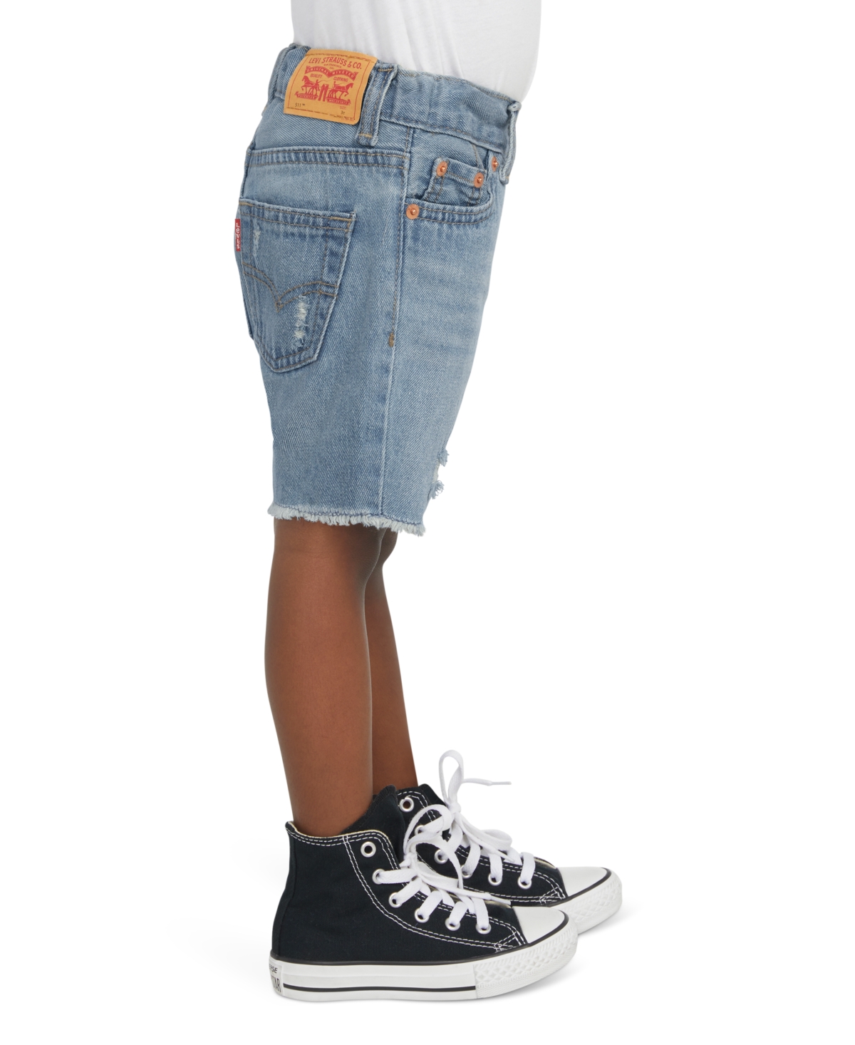 Levi's Toddler Boys Unbasic 511 Denim Shorts In Newport Festival