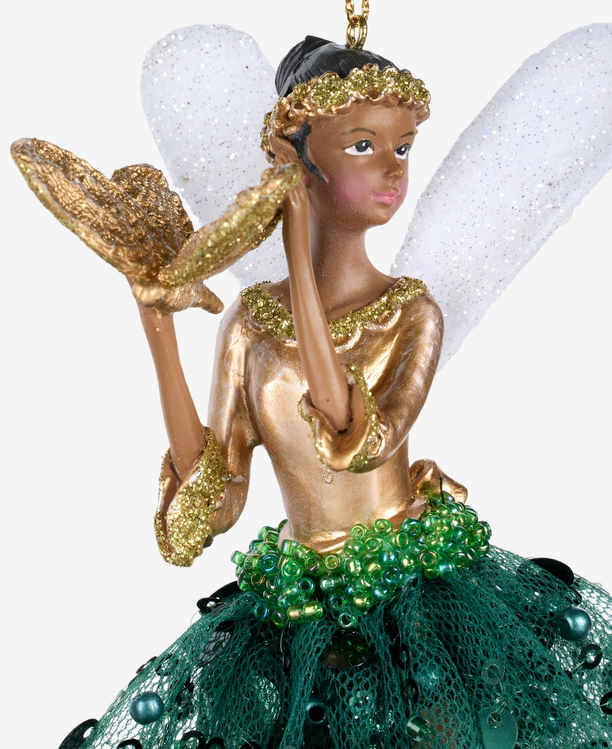 Holiday Lane Enchanted Forest Fairy With Wings Ornament, Macy's Exclusive In Multi