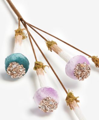 Enchanted Forest Mushroom Pick Ornament, Macy's Exclusive