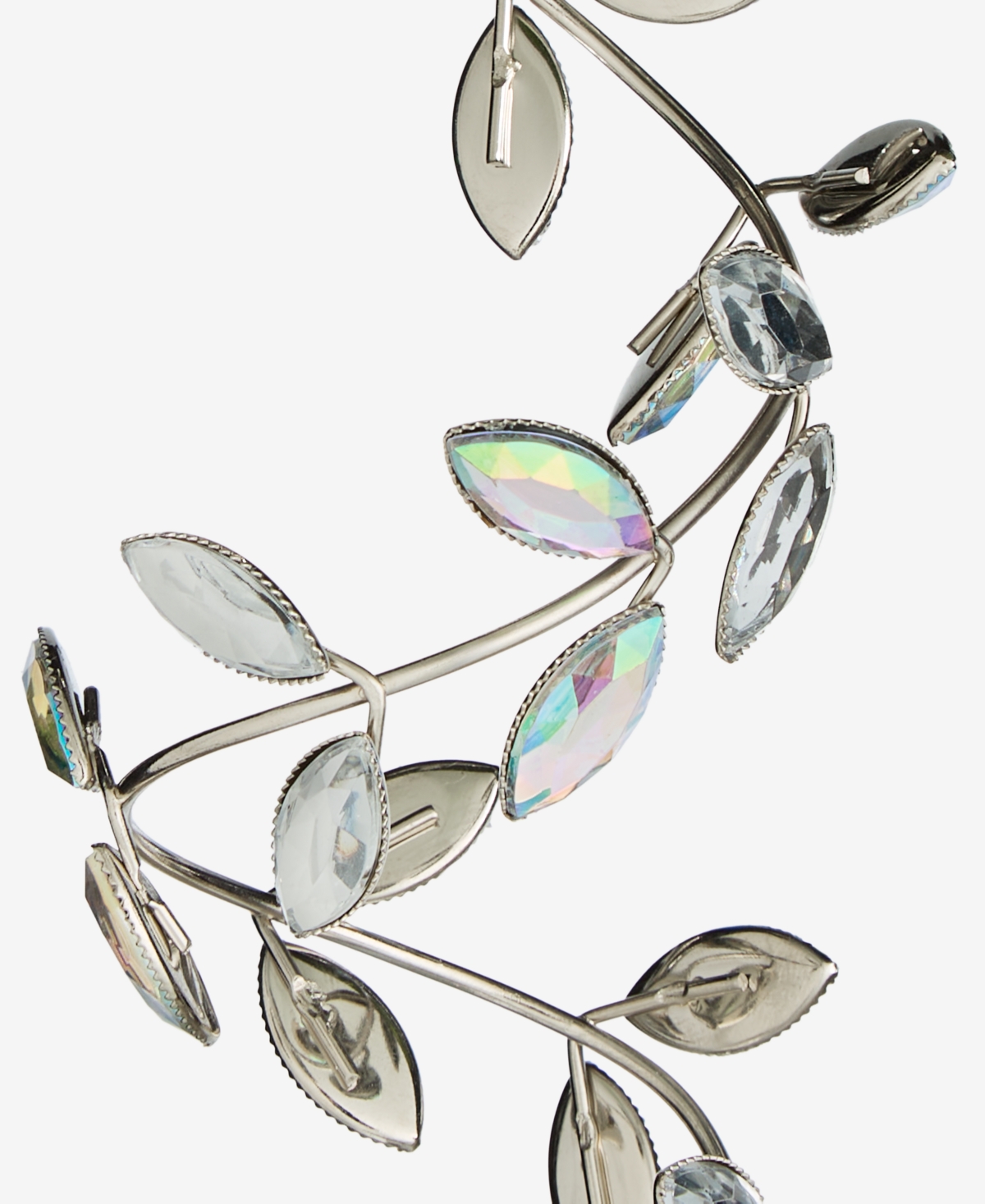 Holiday Lane Iron Leaves Drop Ornament With Hanger, Macy's Exclusive In Transparent