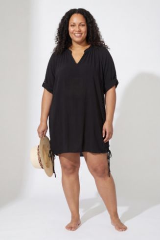 Swimsuits for All Women's Abigail Cover Up Tunic - Macy's