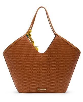 大注目★【STEVE MADDEN】Maira トート バッグ Steve Madden Maira Embossed Woven X-Large Tote Bag - Macy's