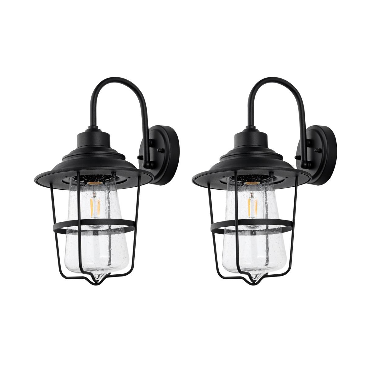 Penber 10" Outdoor Sconce - Black