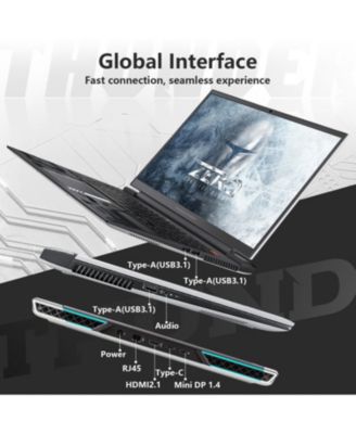 Zero 16 i9 RTX 4070 Gaming Laptop, 16" WQXGA 360Hz 2.5K Dislpay, 14th Gen Intel Core i9-14900HX, GeForce RTX 4070, 32GB DDR5 RAM, 1TB SSD, RGB Backlit KB, Wi-Fi 6, Win 11 Home, White