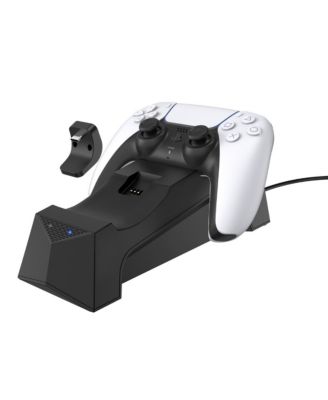 Playstation 5 Slim Disc Bundle with White Pulse Headset, Extra Controller, Pro Gamer Kit, Dual Charge Dock and MightySkins Decal Voucher