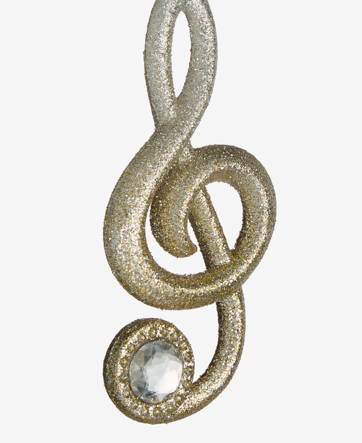 Holiday Lane Eclectic Charm Treble Clef Ornament, Macy's Exclusive In Gold