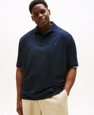 Tommy Hilfiger - Men's Big & Tall Flag-Cuff Polo Shirt