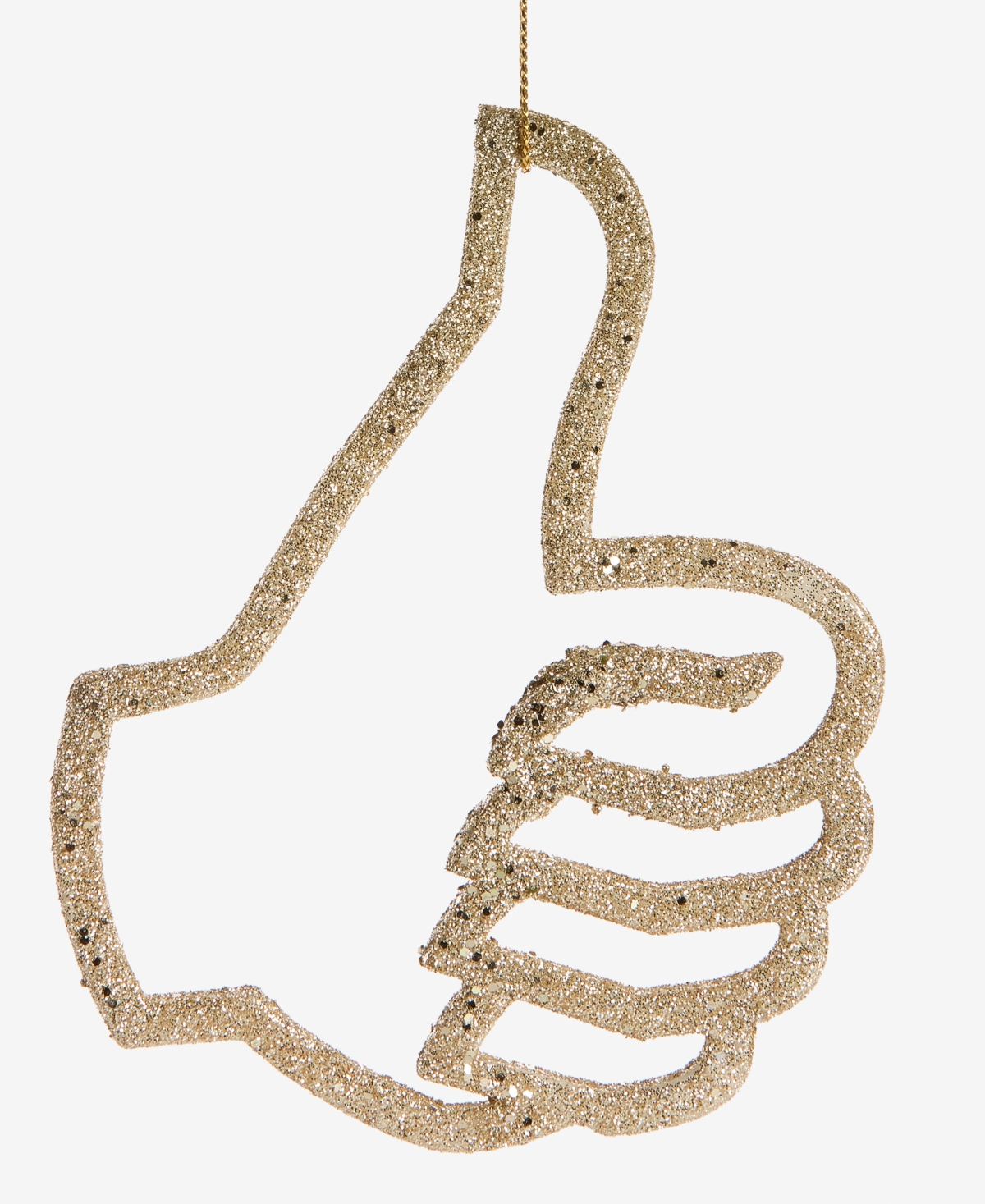 Holiday Lane Eclectic Charm Glitter Thumbs Up Ornament, Macy's Exclusive