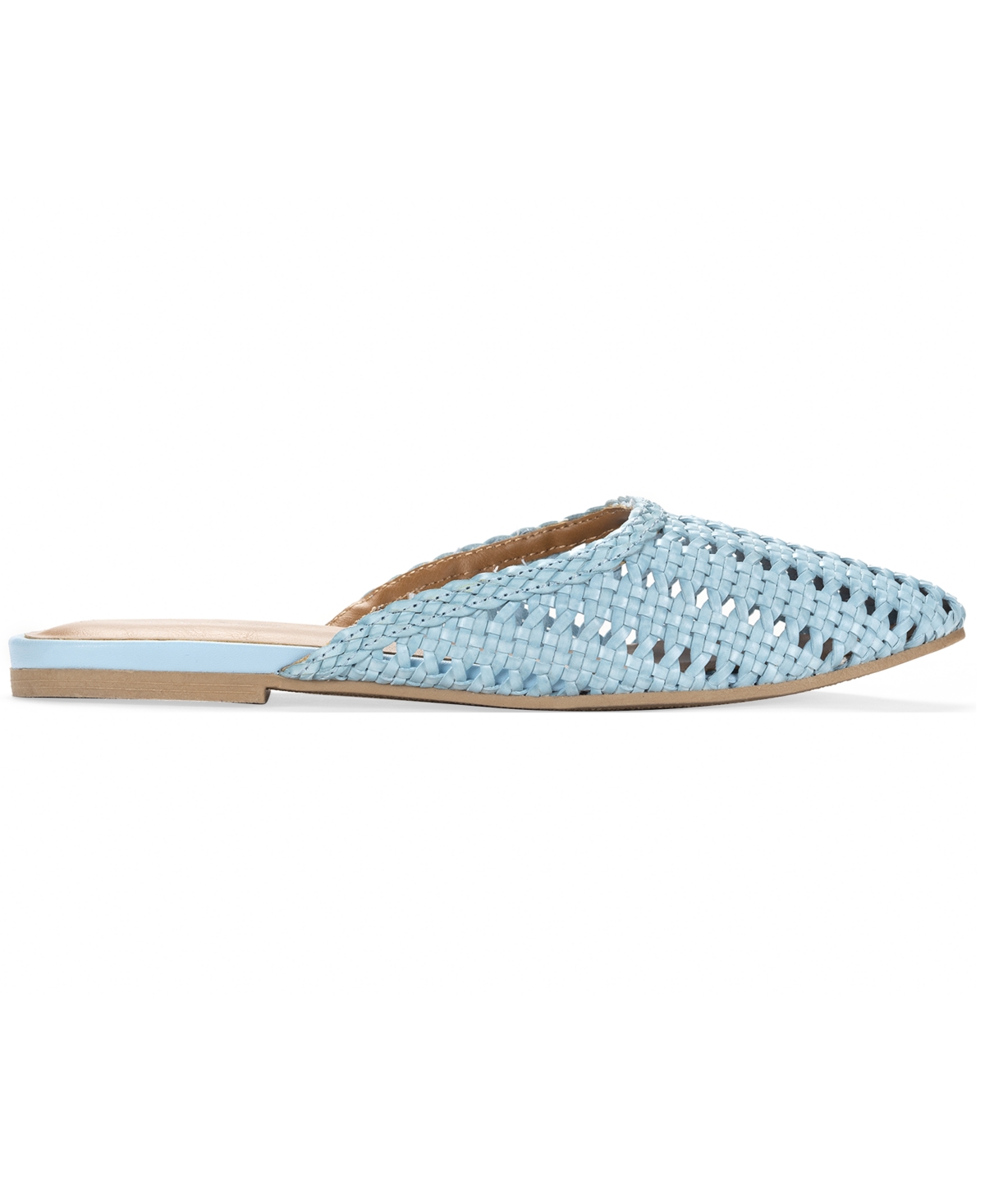 Macy's Style & Co Women's Novaa Woven Mules, Exclusively At  In Blue