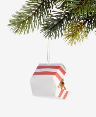 Foodie Burger in A Box Ornament, Macy's Exclusive