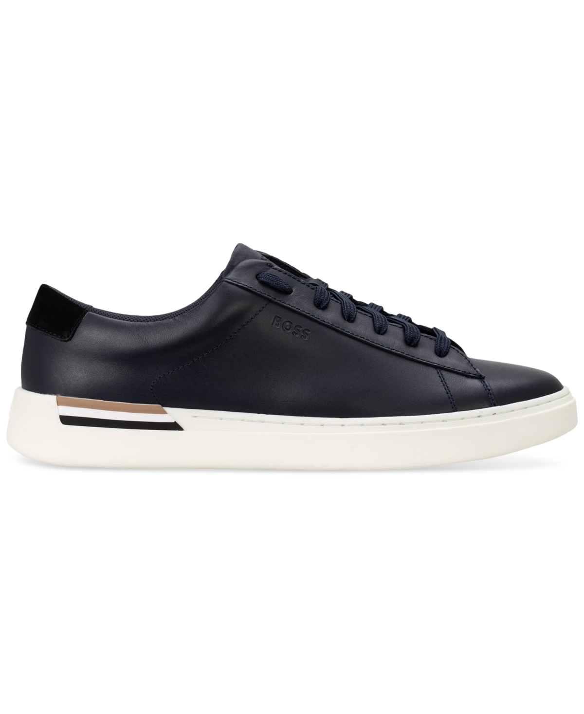 Boss by Hugo Boss Men's Clint Tennis Lace-Up Sneakers - Dark Blue