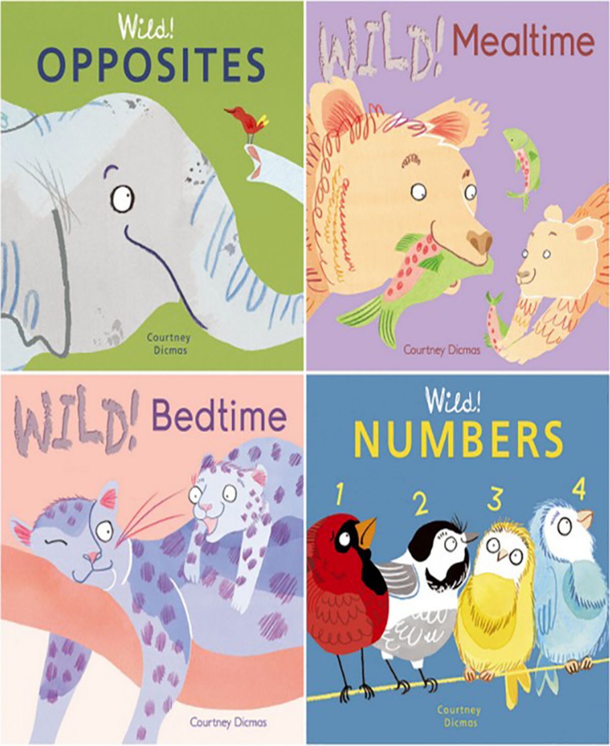 Child's Play Books Wild Concepts Board Books, Set Of 8
