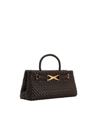 Elora Small Woven Tote Bag