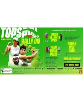 TopSpin 2K25 Deluxe Edition for Playstion 4