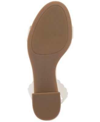 Women's Pathina Scalloped Block Heel Sandals, Exclusively at Macy's