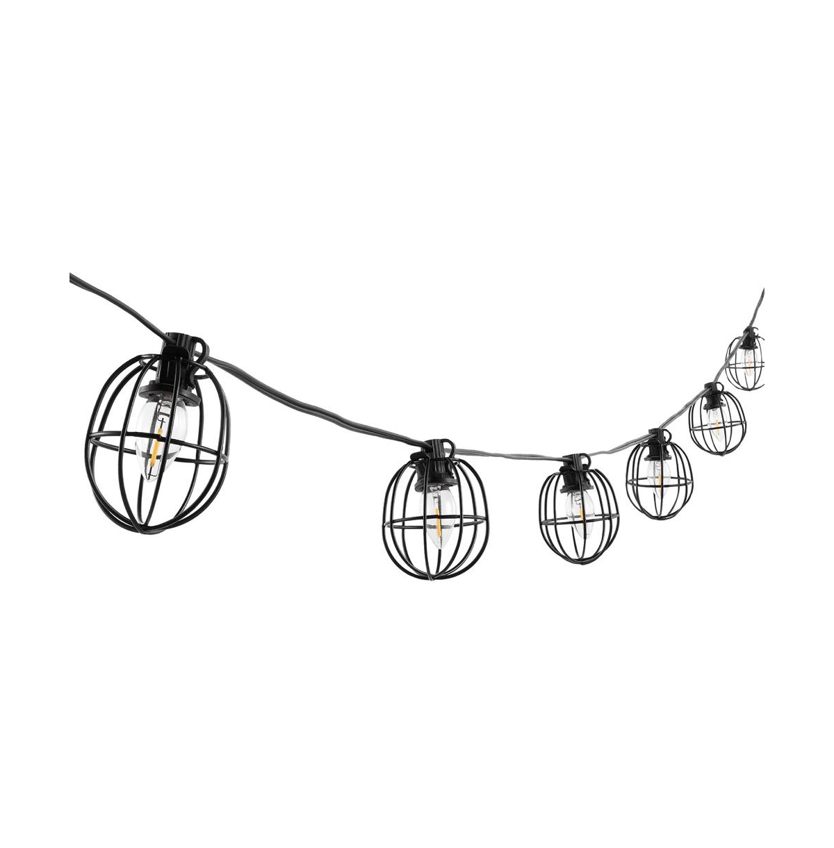 Garnet Led Outdoor String Light - Black