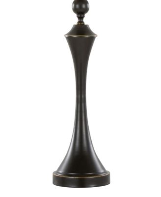 30" Metal Flint Table Lamp, Set of 2