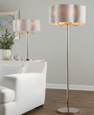 30" Metal Lily Contemporary Table Lamp