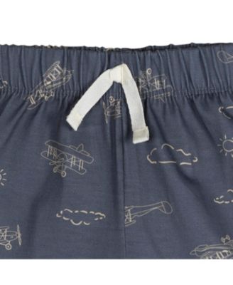 Toddler Boys 2-Piece Comfy Long Sleeve Top and Pajama Pant Set