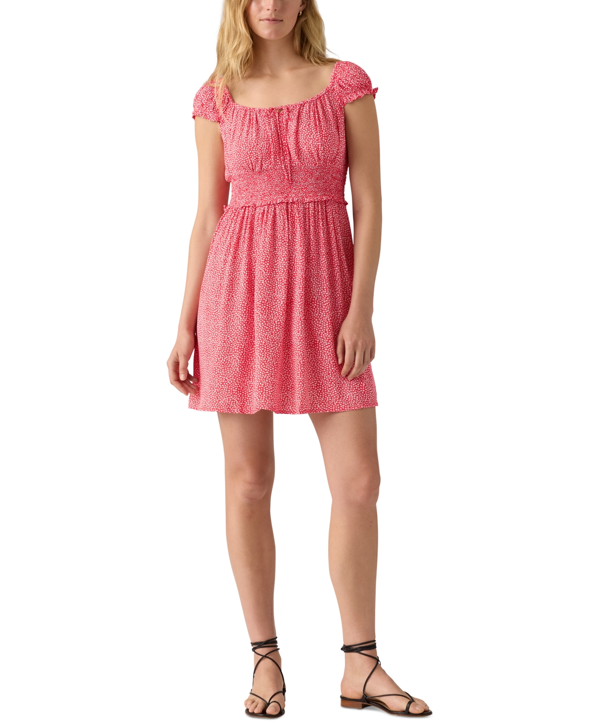 Levi's Women's Yara Printed Crepe Mini Dress