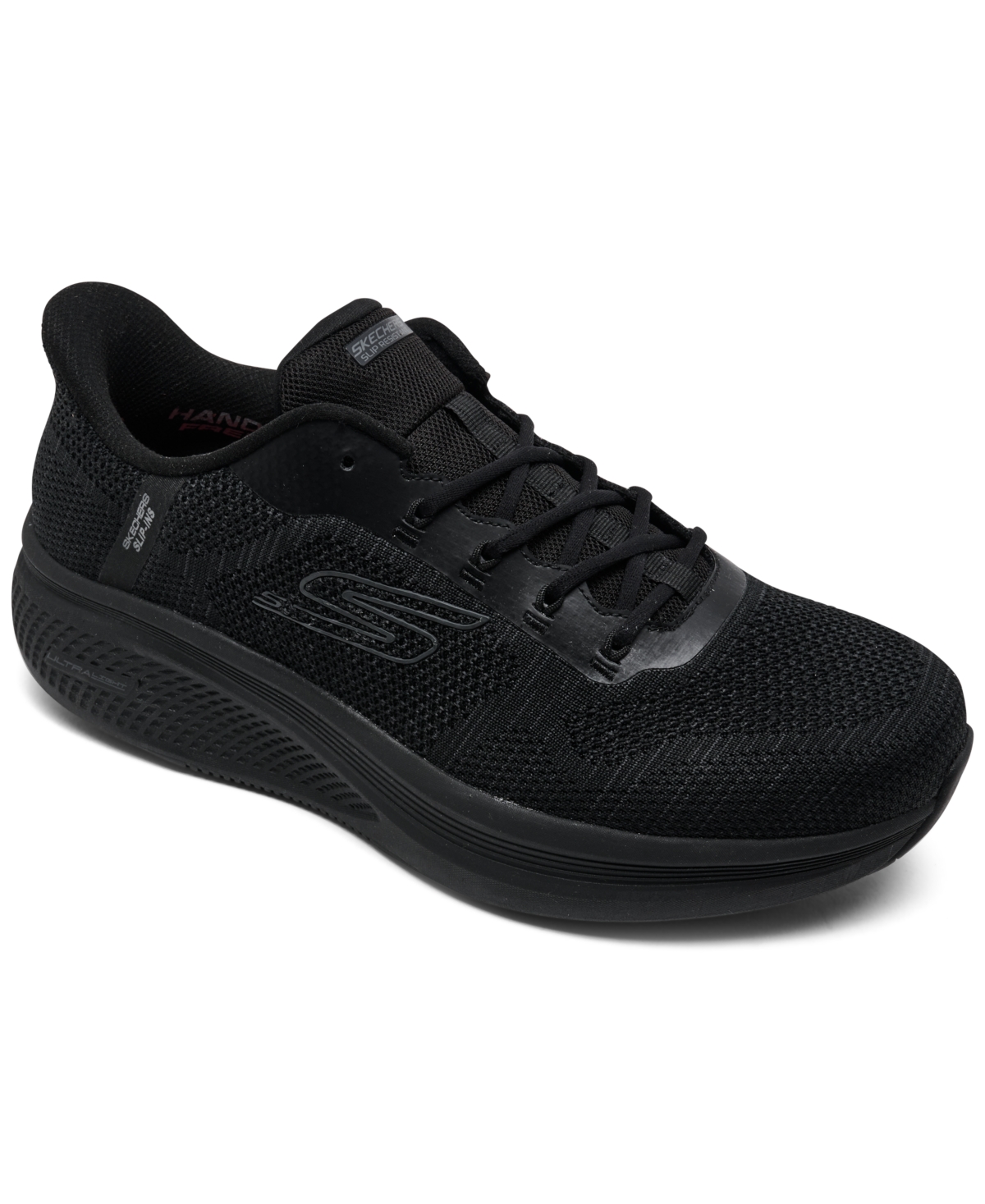 Men's Slip-Ins Work Slip-Resistant: Go Run Elevate 2.0 Wide-Width Running Sneakers from Finish Line - Black