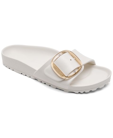Женские сандалии Birkenstock Madrid Big Buckle EVA, цвет: Яичная скорлупа