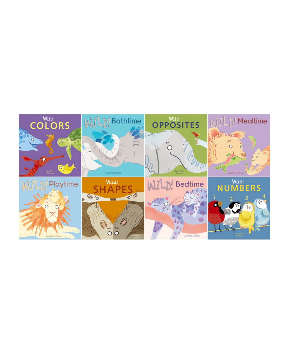 Child's Play Books Wild Concepts Board Books, Set Of 8