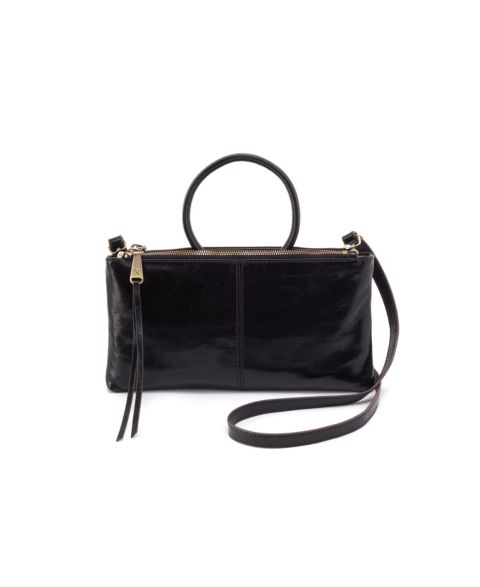 Женская сумка HOBO Sable Crossbody, цвет: Чёрный