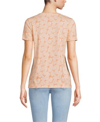 Women's Relaxed Supima Cotton Crew Neck T-Shirt