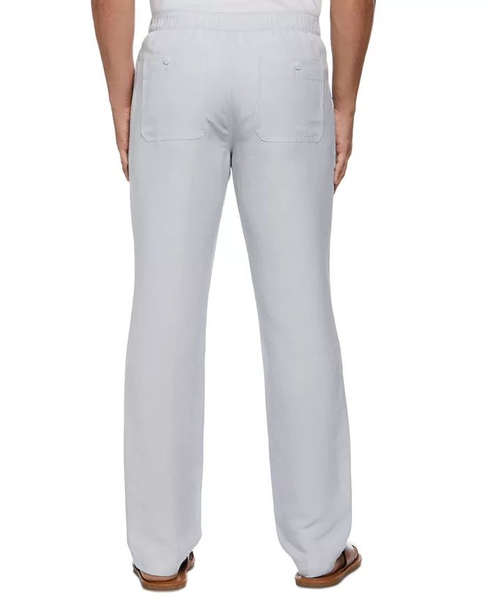 Men's Linen Blend Drawstring Pants - thumbnail 10