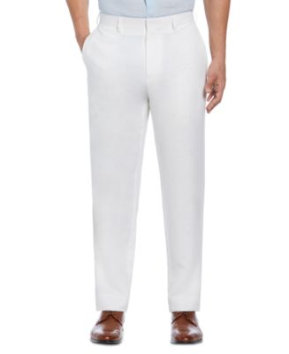 Cubavera Men's Linen Blend Flat Front Pant - Khaki - Size 30x32