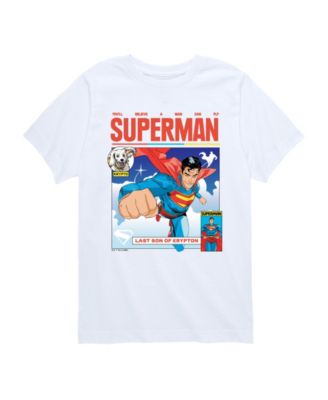 Big Boys Superman Comic Graphic T-Shirt