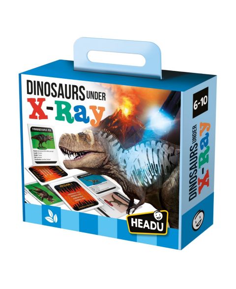 Детский пазл Headu Dinosaurs Under X-Ray Puzzle, Ages 6+