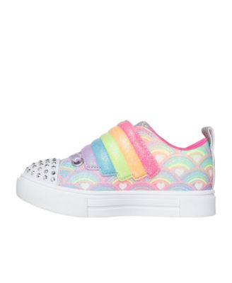 Toddler Girls Twinkle Toes: Twinkle Sparks - Cloud Cutie Light-Up Fastening Strap Casual Sneakers from Finish Line