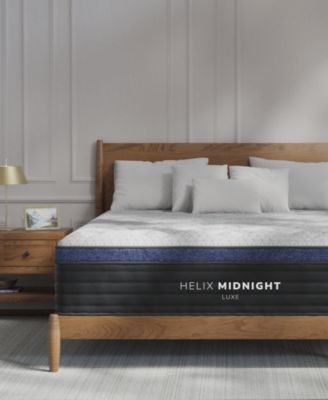 Brooklyn Bedding Helix Midnight Luxe 13.5 Medium Firm Euro Pillow Top Mattress Collection