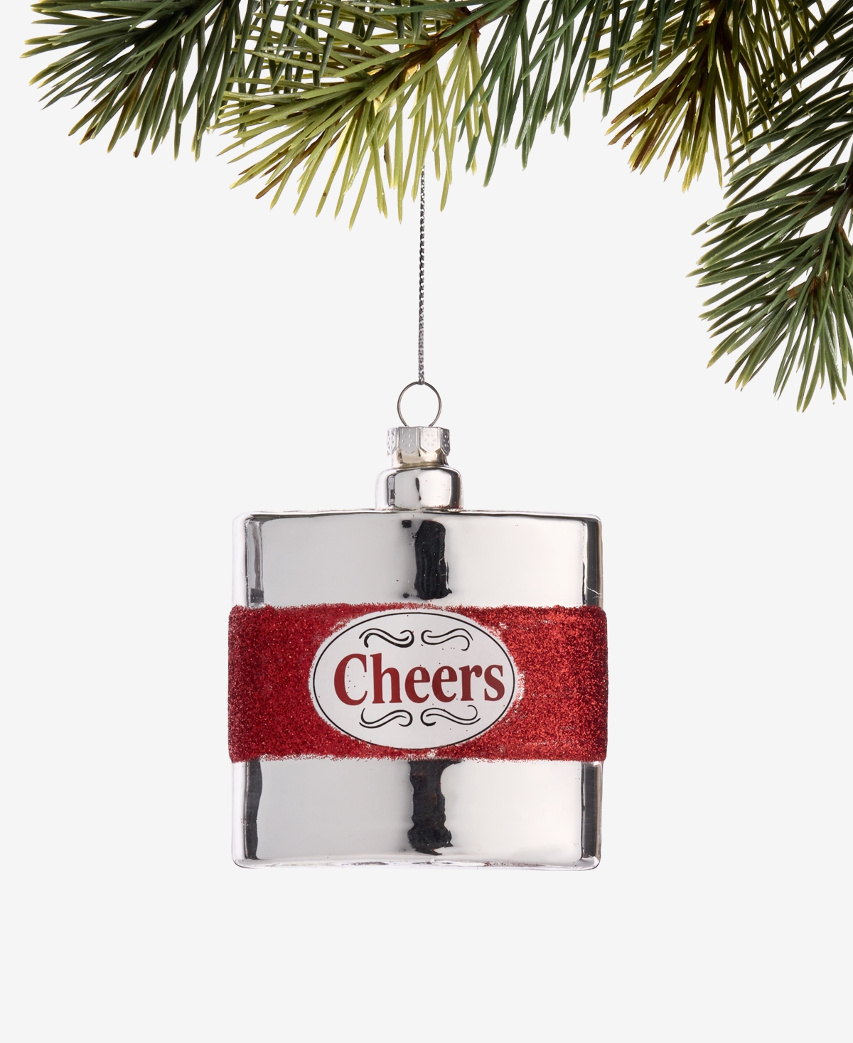 Holiday Lane Spirits Cheers Flask Ornament, Macy's Exclusive In Multi