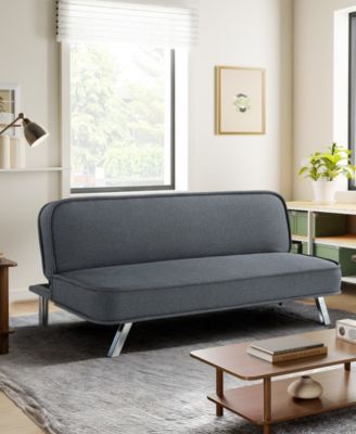 66.1" Polyester Trinity Convertible Futon