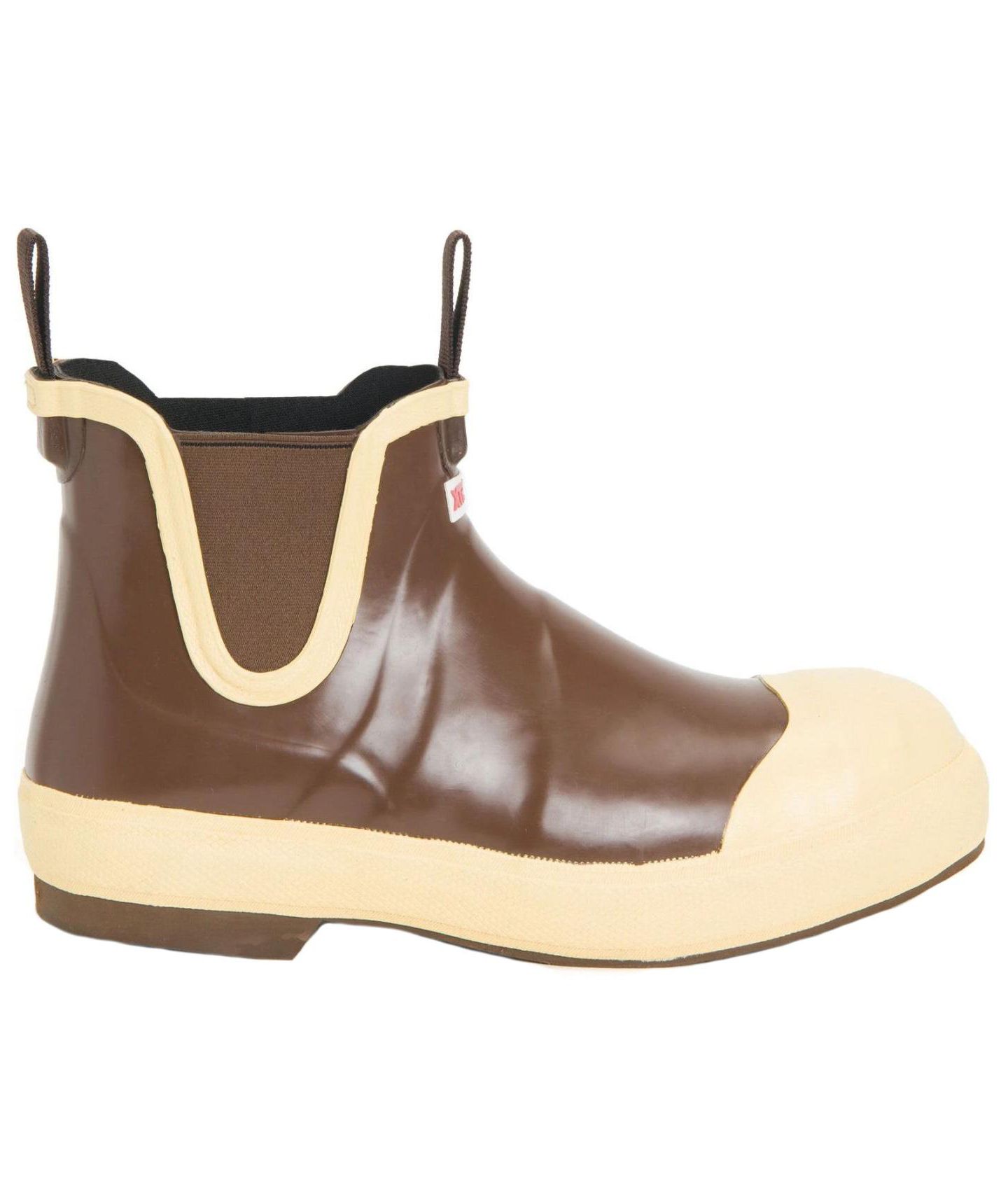 Мужские ботинки XTRATUF Steel Toe Legacy Ankle Deck Boot, цвет: Коричневый — фото 2
