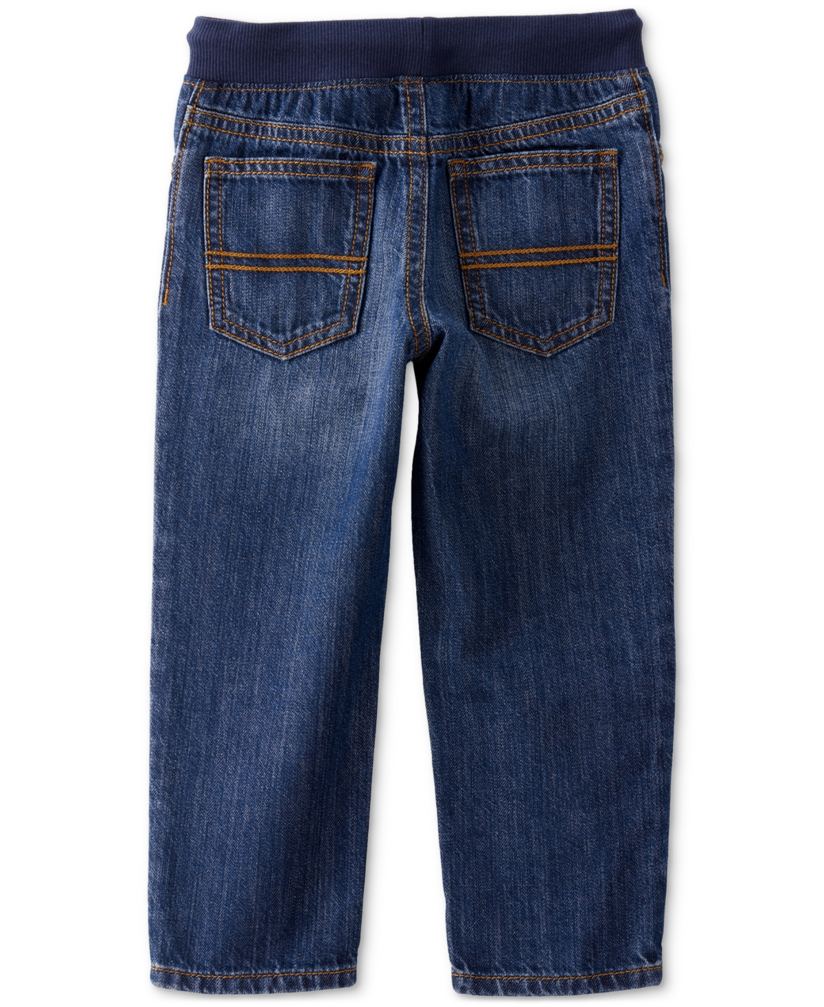 Carter's Toddler Boys Pull-on Denim Pants In Blue