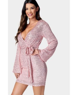 Women's Knit Sequin Dress