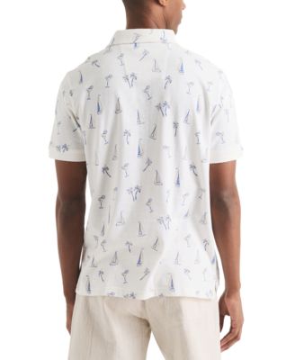 Men's Classic-Fit Sailboat Graphic Polo Shirt