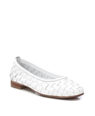 Carmela Leather Collection Women's Braided Flats By XTI