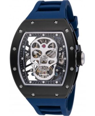 Men's 49023 S1 Rally Automatic 3 Hand Black Dial Watch