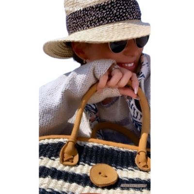 Balance Art Handmade Sisal Straw Basket Tote Bag