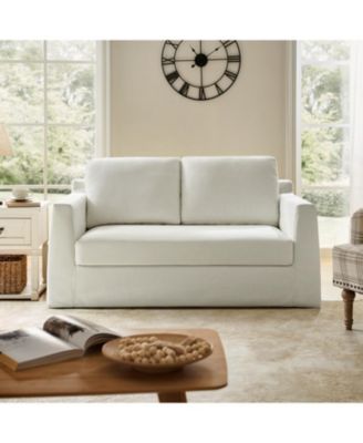 Xenobia 60" Slipcovered Sofa with Reversible Cushions